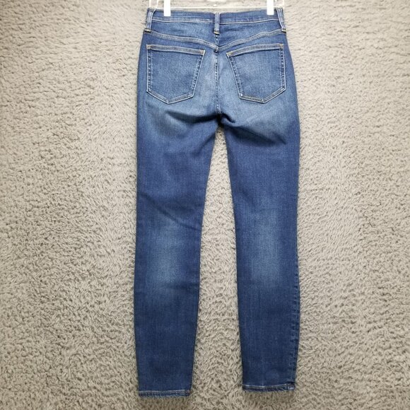 J. Crew Jeans Womens 26 Blue Toothpick Stretch Skinny Re-Imagined Denim - Picture 8 of 16